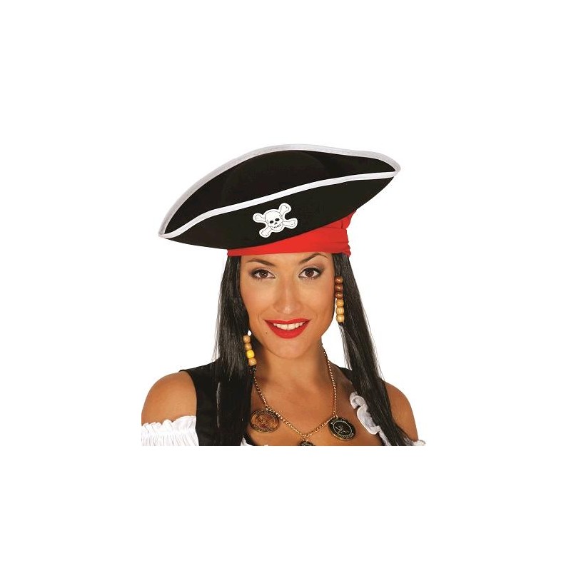 Sombrero Pirata de Fieltro adulto