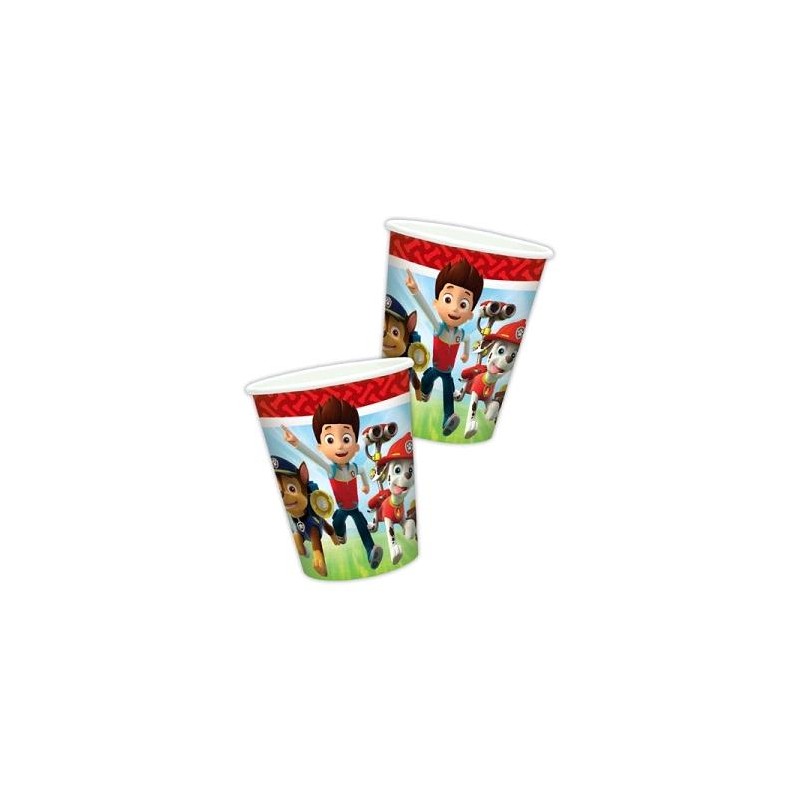 VASOS PATRULLA CANINA 8 UNID.