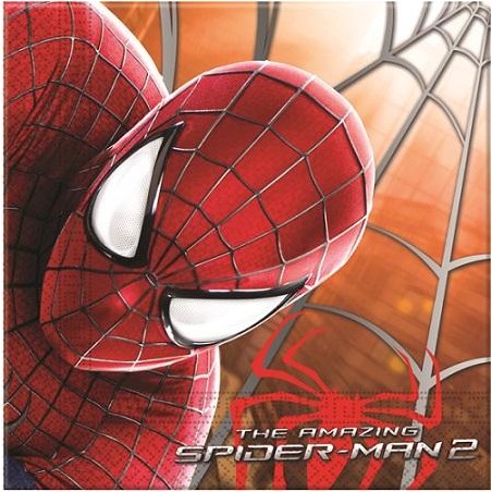 SERVILLETAS SPIDERMAN 20 UNID.