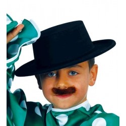 SOMBRERO CORDOBES FLOCADO INFANTIL