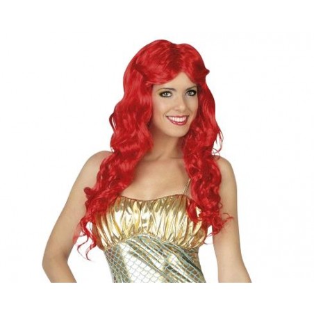 Peluca Pelirroja Larga...