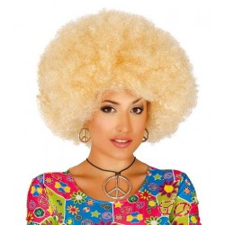 PELUCA RUBIA AFRO