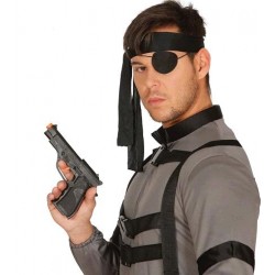 PISTOLA NEGRA 19 CM.