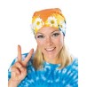 BANDANA HIPPIE CON FLORES