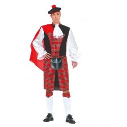 Disfraz de Escoces Lujo para hombre