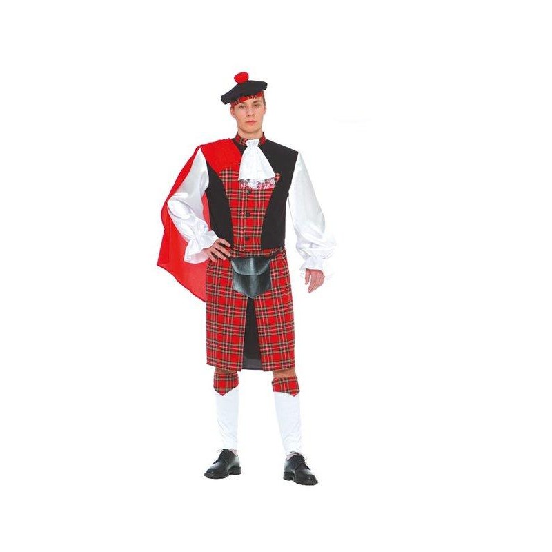 Disfraz de Escoces Lujo para hombre