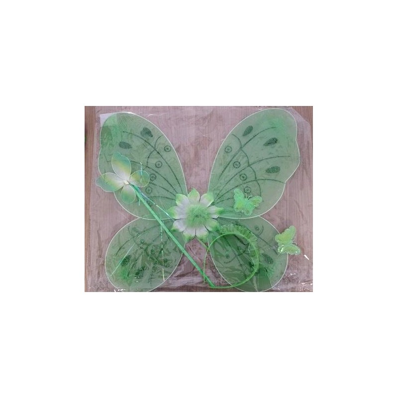 ALAS MARIPOSA CON VARITA Y DIADEM.SURT.