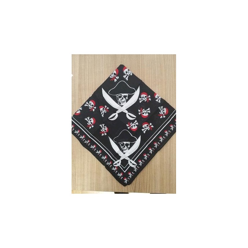 PAÑUELO PIRATA 55X55 CM