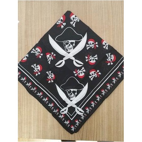PAÑUELO PIRATA 55X55 CM