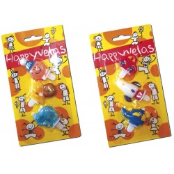 VELAS FIGURAS SURTIDAS NIÑO
