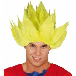 Peluca de Guerrero Amarilla