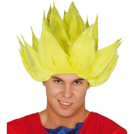 Peluca de Guerrero Amarilla