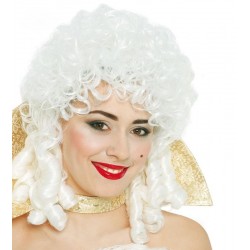 Peluca de Época Blanca Mª Antonieta