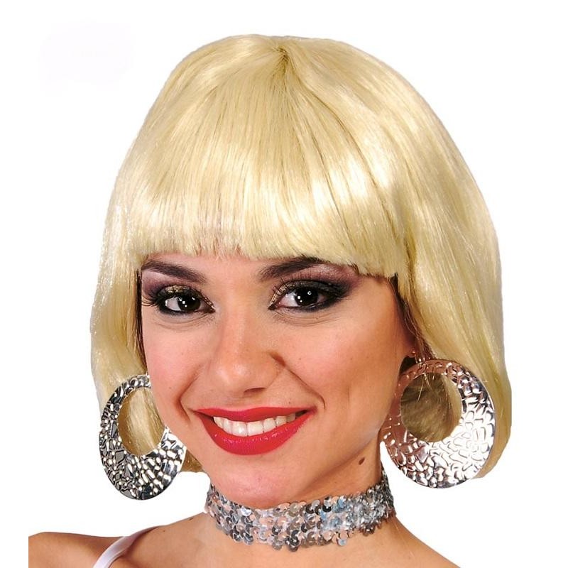 PELUCA CORTA MELENA RUBIA