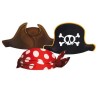 SOMBRERITOS PIRATA  6 UN.