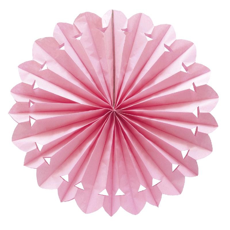 Abanico Colgante Rosa 50CM.