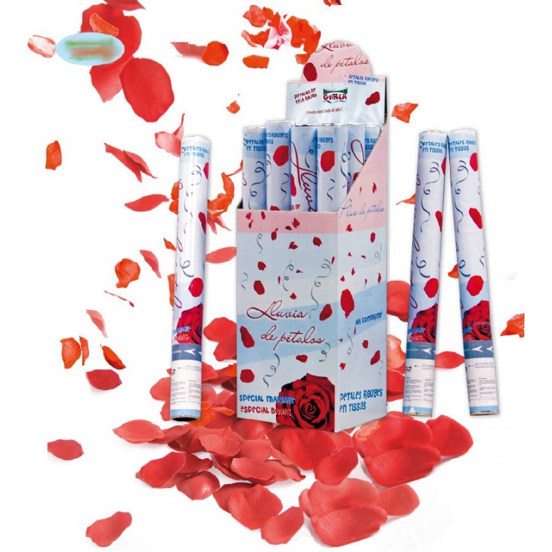 TUBO PETALOS ROJOS GUIRCA