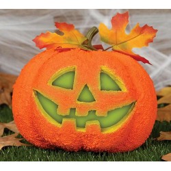 CALABAZA 20 CM. CON LUZ