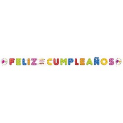 Guirnalda Feliz Cumpleaños Plegable