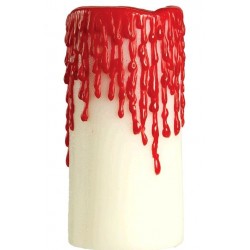 VELA CON SANGRE 10X5 CM.