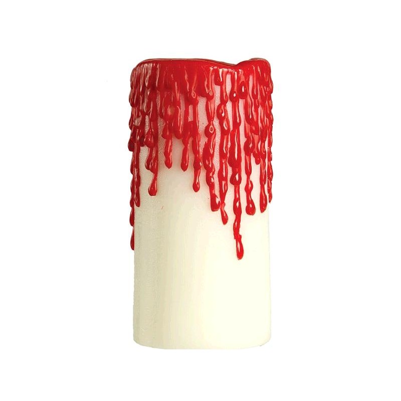 VELA CON SANGRE 10X5 CM.