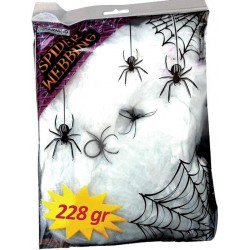 TELARAÑA BLANCA  GRANDE  228 GR.