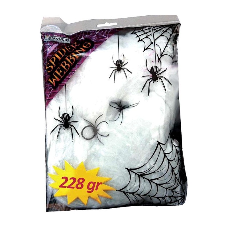 TELARAÑA BLANCA  GRANDE  228 GR.