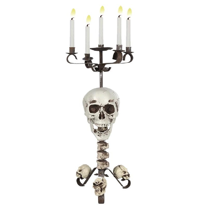 CANDELABRO CALAVERA 60X30X30