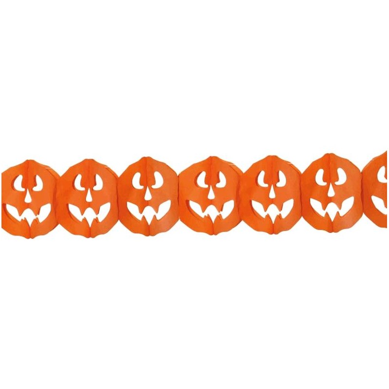 GUIRNALDA CALABAZA 400 CM.