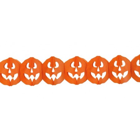 GUIRNALDA CALABAZA 400 CM.