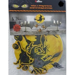 COLGANTE BRUJAS CARTON DECO.