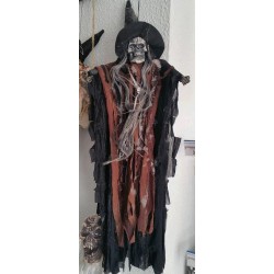 COLGANTE BRUJA LUZ/SONID.70 CM.