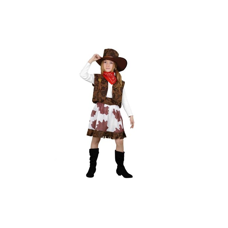 Disfraz de Vaquera para niña
