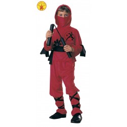 Disfraz de Ninja Rojo para niño