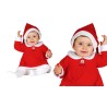 Disfraz de Mama Noel bebé 6-12 meses