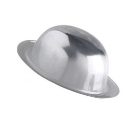 Bombin Metalizado Plata