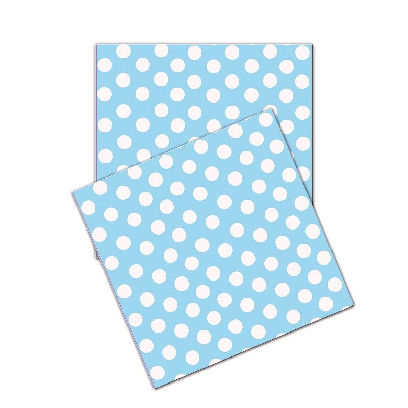 Servilletas Azul Lunares 20 un.