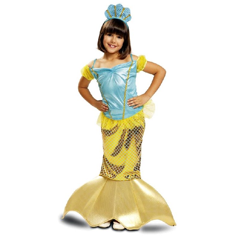 Disfraz de Sirena para niña