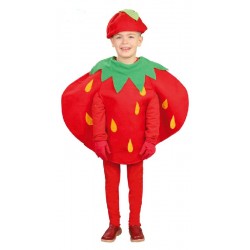 Disfraz de Fresita para niños 