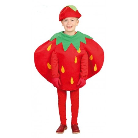 Disfraz de Fresita para niños 