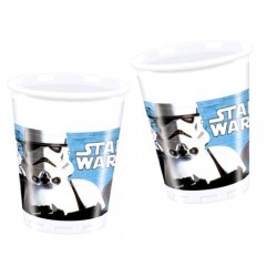 Vasos de Star Wars 8 un.
