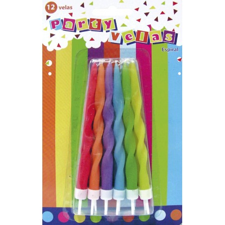 Blister de Velas Espirales...